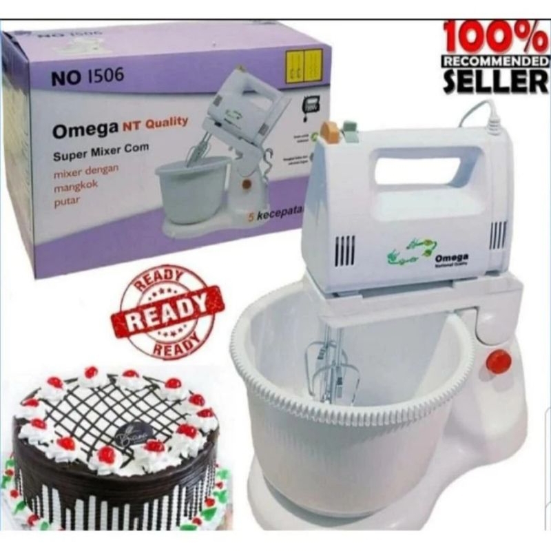 Murah - Stand Mixer Omega MX-1506 Pengaduk pencampur
