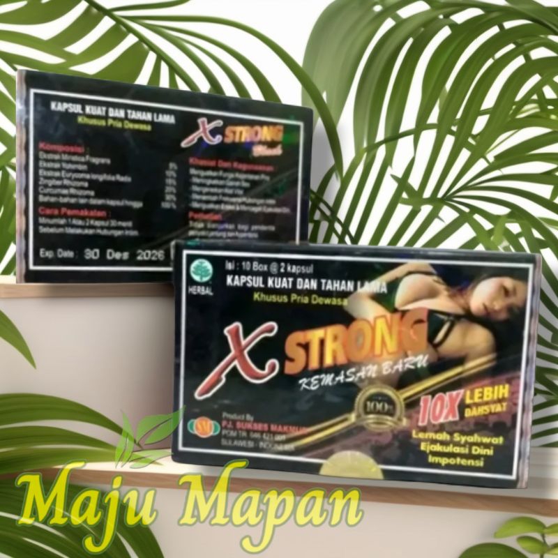 x strong kapsul stamina pria original 100%