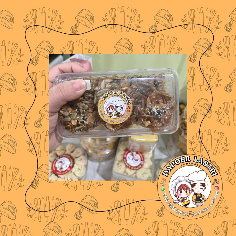 

Kue Kering Florentine Cookies berat 300gram