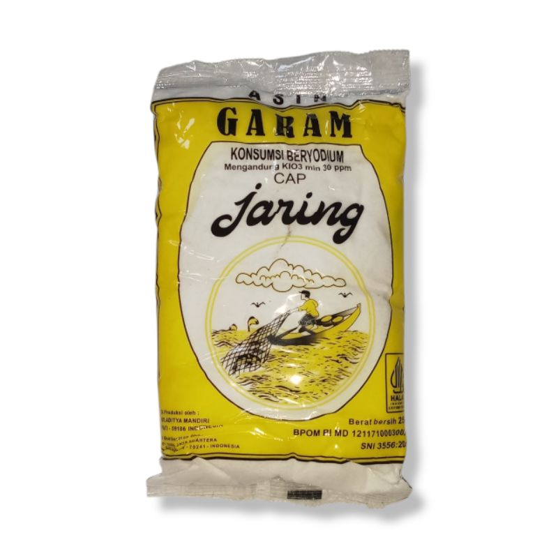 

garam cap jaring 250gr