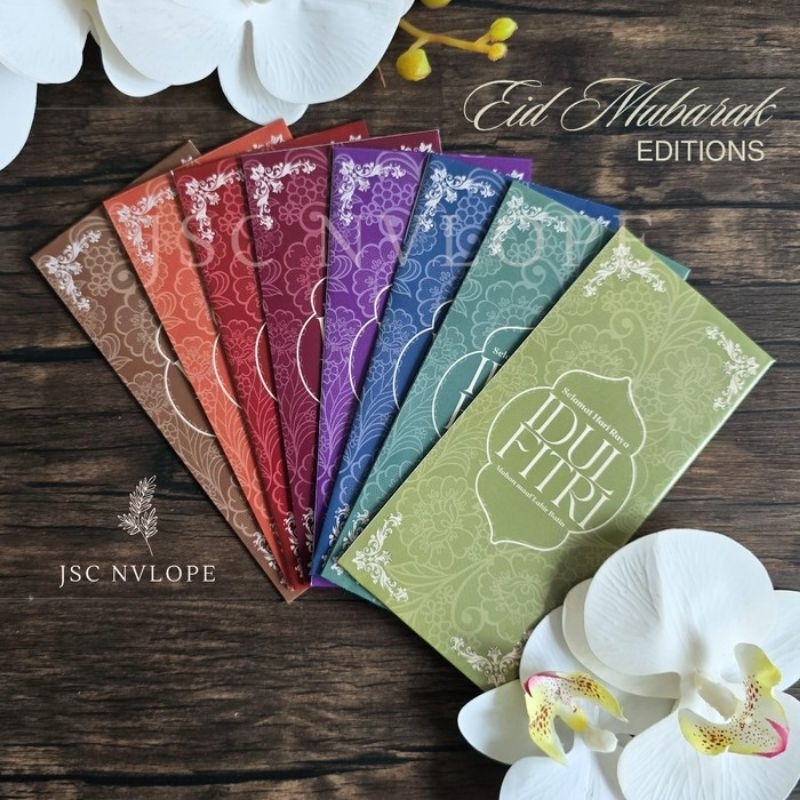 

JUMBO isi 10. Amplop Lebatan Custom. Eid Mubarak Editions JSC NVLOPE Idul Fitri Lebaran Ramadan