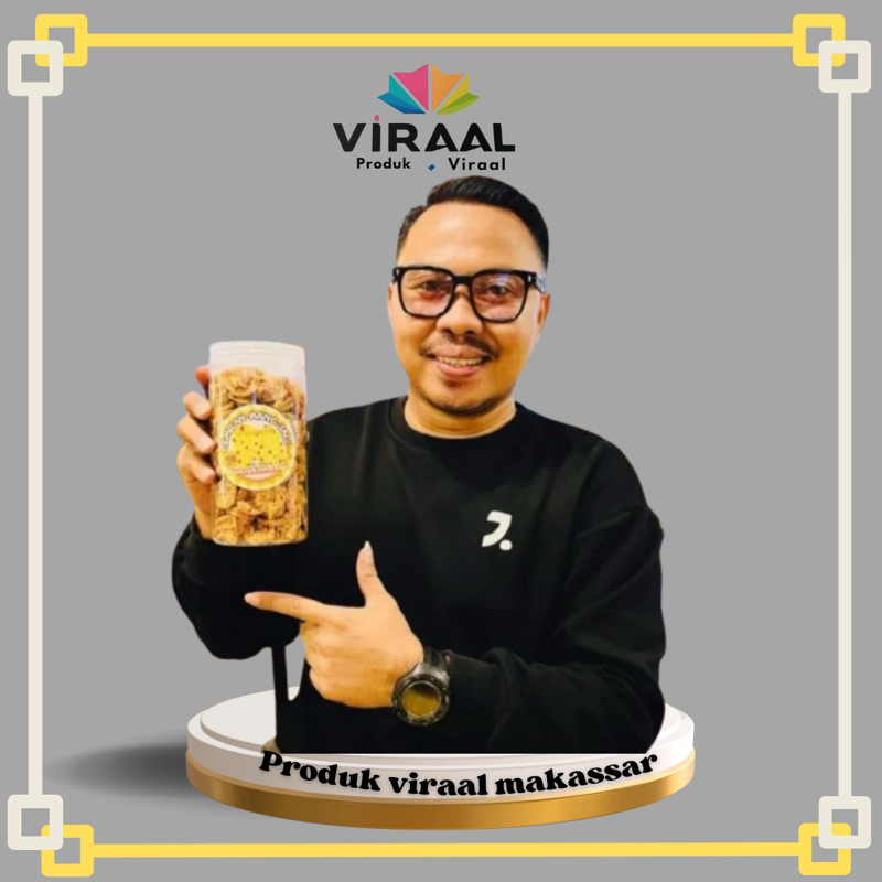 

Makassar produk viral keripik peyek bang jali keripik keriuk cemilan kriuk cemilan santai peyek original