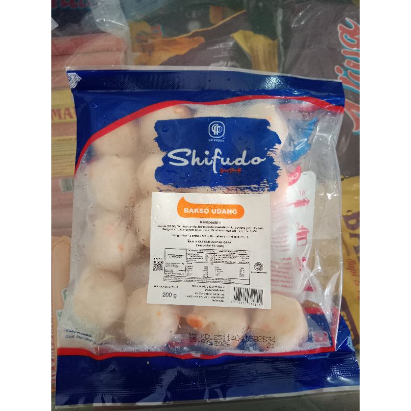 

Bakso udang Shifudo 200 gr