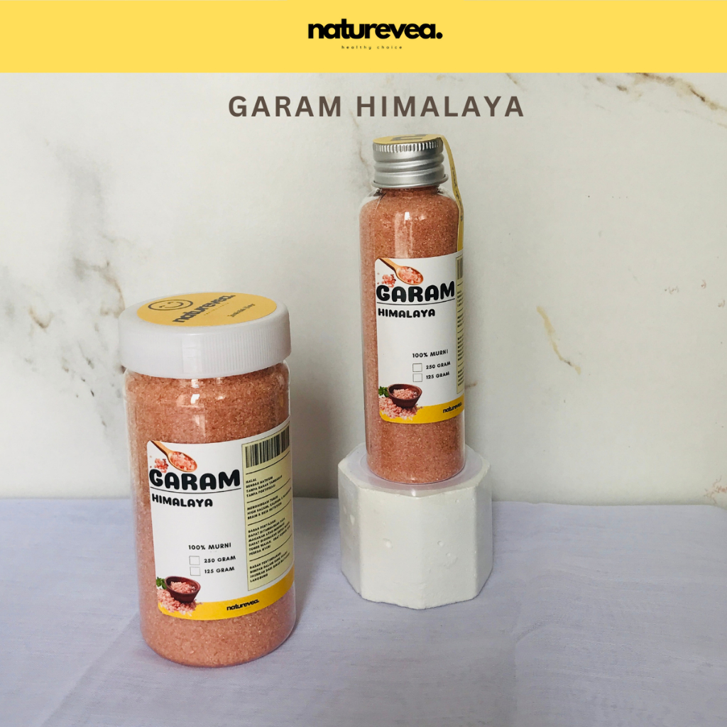 

Garam Himalaya asli Asal Khewra Salt Mine Pakistan 125 gram 250 gram