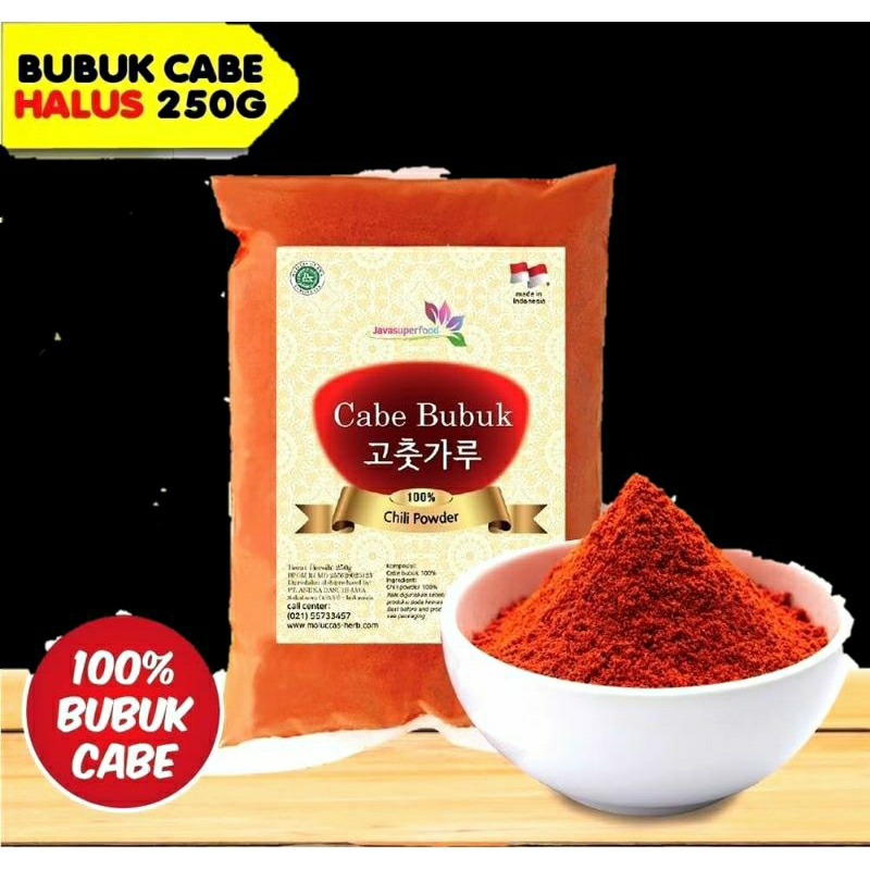

BUBUK CABE HALUS/KOREAN CHILI POWDER 50GR