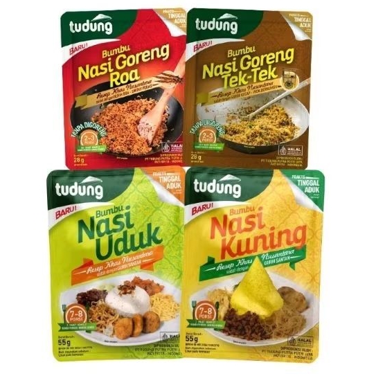 

Tudung Bumbu Instan Resep Nusantara 28gr