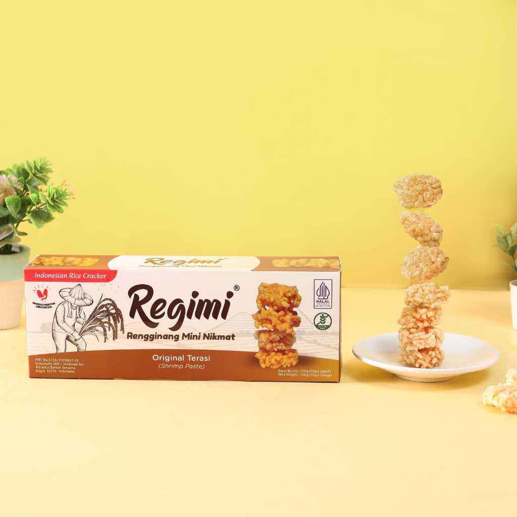 

REGIMI RENGGINANG MINI ORIGINAL TERASI PREMIUM PAKET 5 BOX