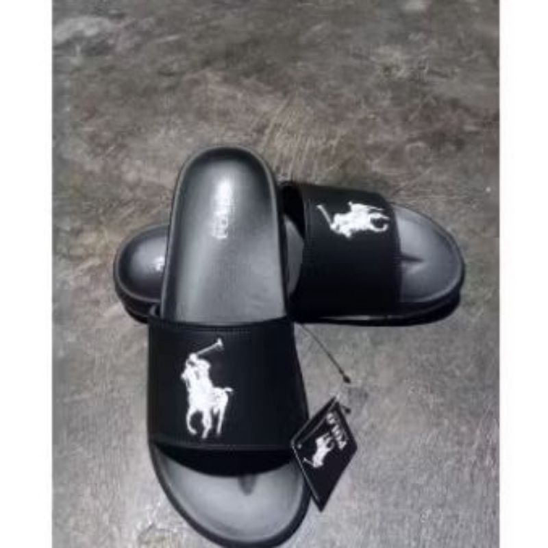 Polo Sandal Slide Slip On Pria Wanita Polo | Sandal Slop Polo | Sandal Polo Pria
