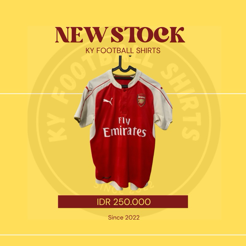 JERSEY ARSENAL HOME 2015/16 ORIGINAL