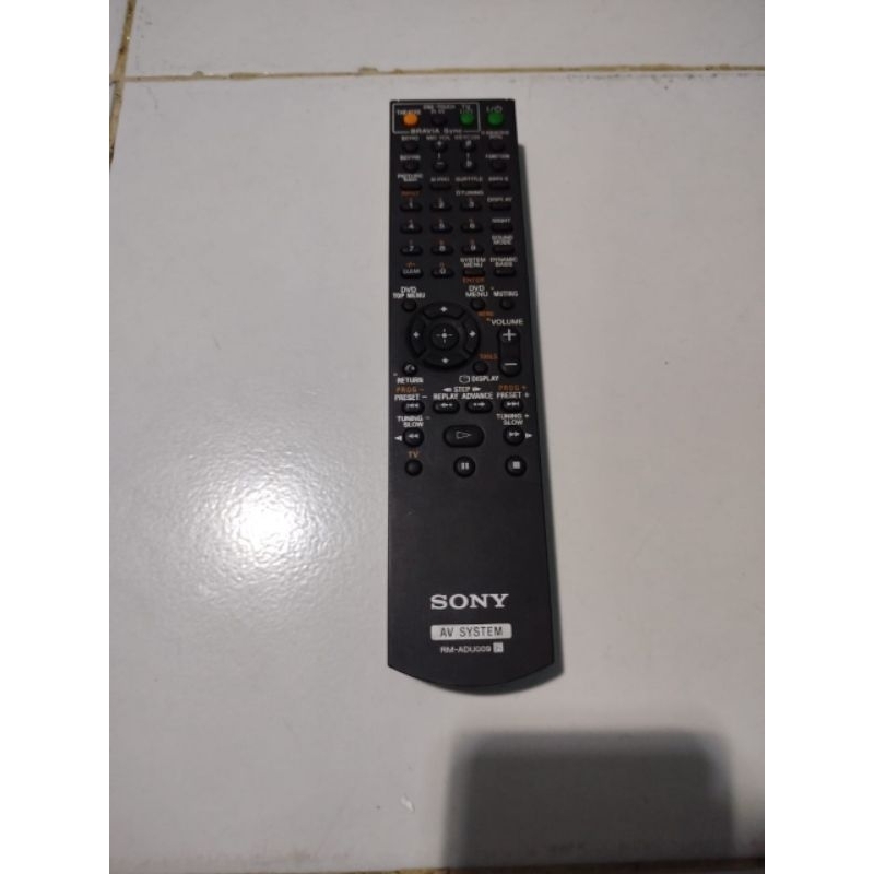Remot Sony RM-ADU009 Home Theater Original