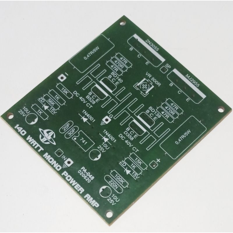 PCB Power Amplifier 140 Watt Mono PA-048