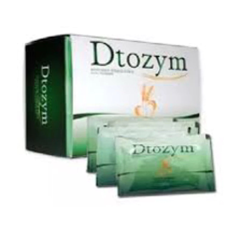 DTOZYM HWI ASLI ORIGINAL ISI 15 SACHET