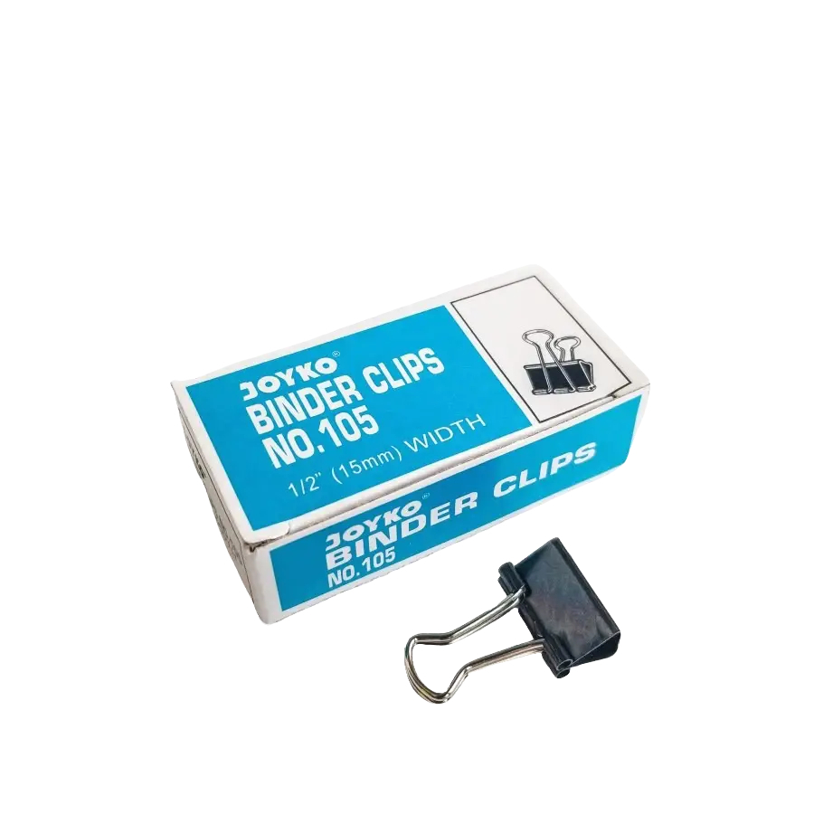 

JOYKO - Binder Clip No.105 - Penjepit Kertas Kecil Joyko Per Pack