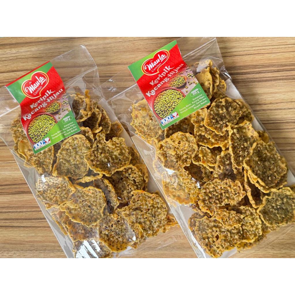 

MAULA CAMILAN-REMPEYEK ATAU KERIPIK KACANG HIJAU SPESIAL