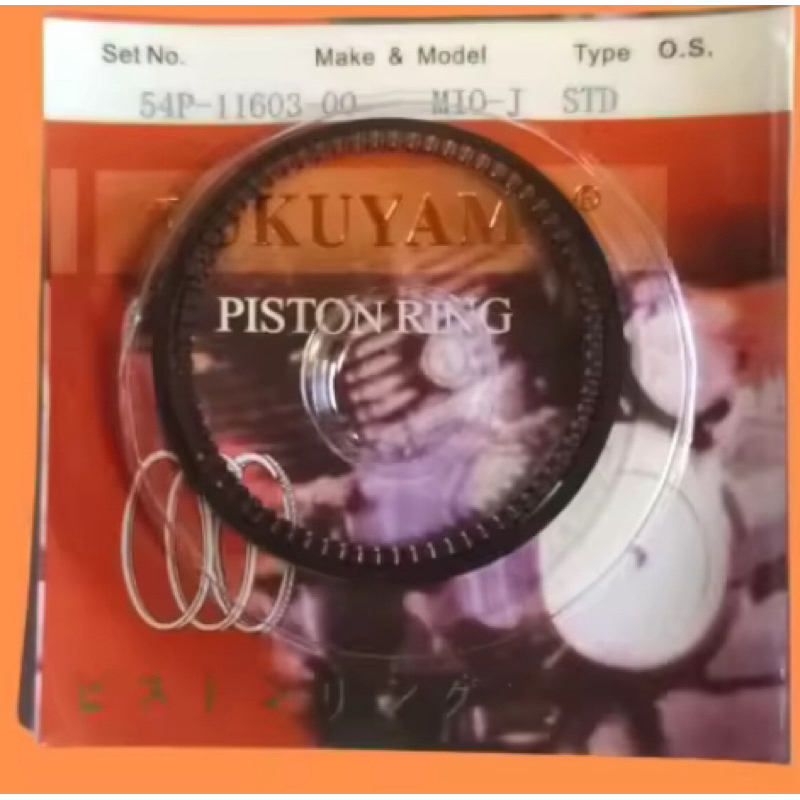 Fukuyama Ring Piston Mio J Fukuyama Ring Piston Cincin Piston Mio J  Std;0.25;0.50;0.75;100