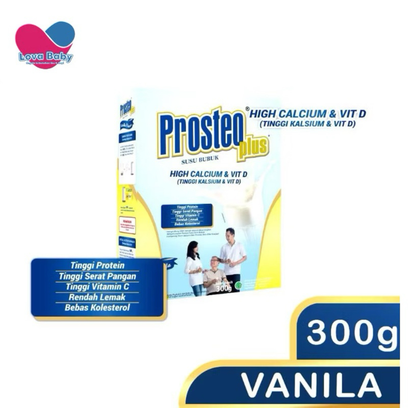 

Prosteo Plus Vanila & Coklat 300g