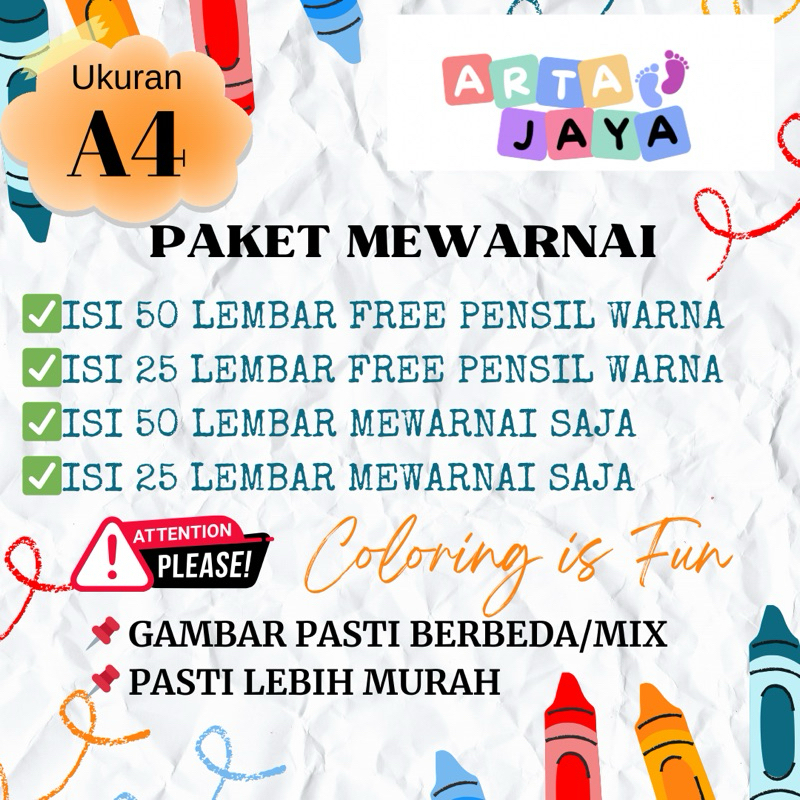 

KERTAS MEWARNAI KERTAS GAMBAR SKETSA ANAK ADA YANG GRATIS PENSIL/CRAYON/SPIDOL WARNA