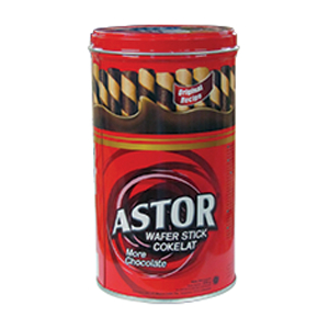 

ASTOR WAFER STICK COKLAT KALENG 330GRAM