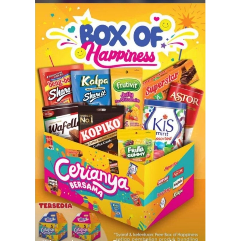 

Box happiness mayora paket parcel 2025