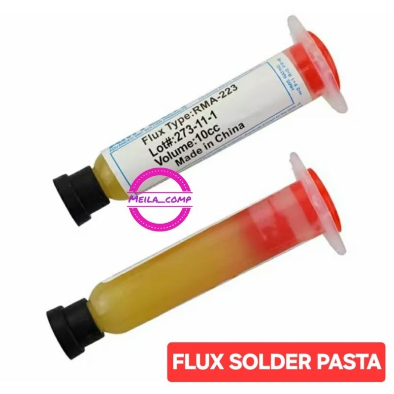 Flux pasta solder