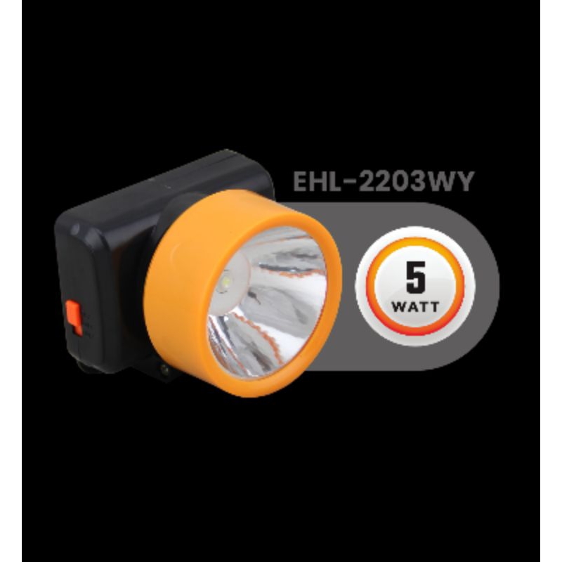 EcoKing Head LampHEADLAMP EHL-2203WY Battery