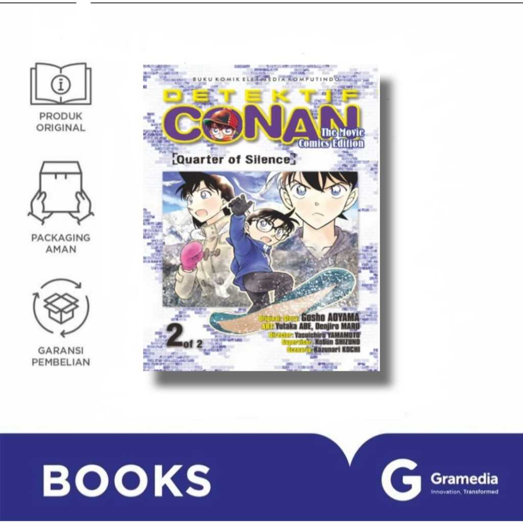 GRAMEDIA - Detektif Conan the Movie: Quarter of Silence 02
