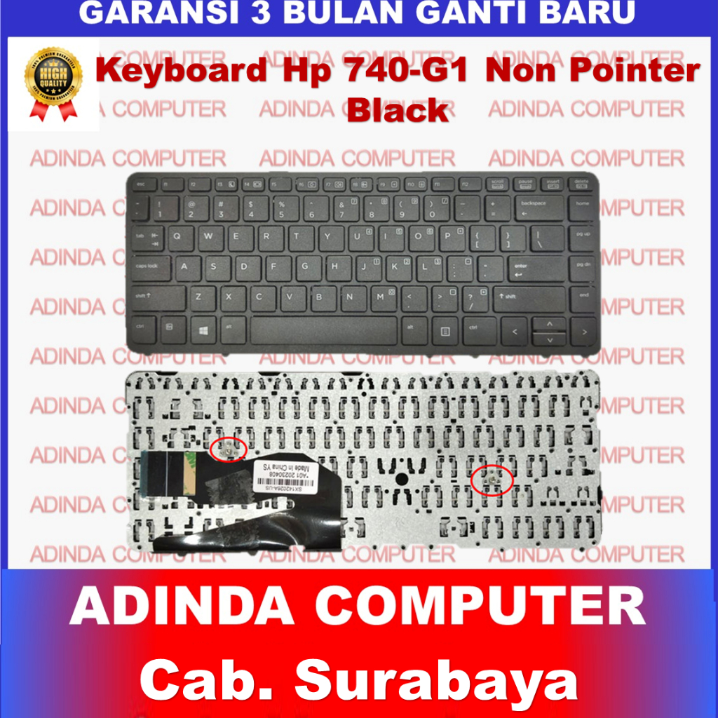 Keyboard Hp Elitebook 740-G1 840-G1 840 G1 840-G2 840 G2 850-G1 850 G1 850-G2 850 G2 ZBook 14
