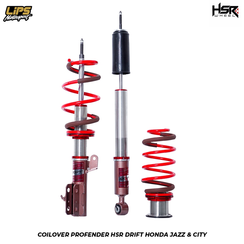 COILOVER PROFENDER HSR DRIFT HONDA JAZZ & HONDA CITY -