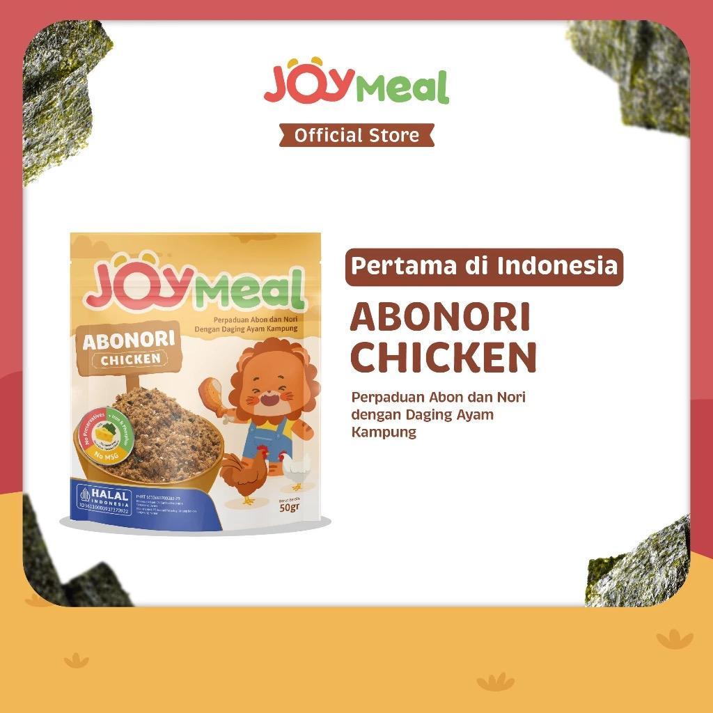 

JoyMeal AboNori CHICKEN Original 50gr | Perpaduan Abon dan Nori dengan Daging Ayam Kampung