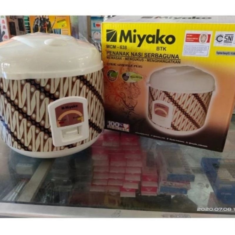 Megicom Miyako MCM-638 BTK PRG / Rice Cooker Miyako MCM-638 BTK PRG