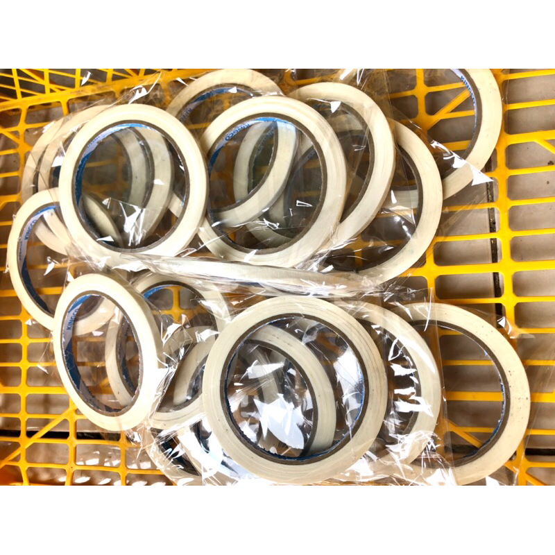 

isolasi kertas(5mm*25yard)masking tape murah/lakban airbrush/isolasi 1/4