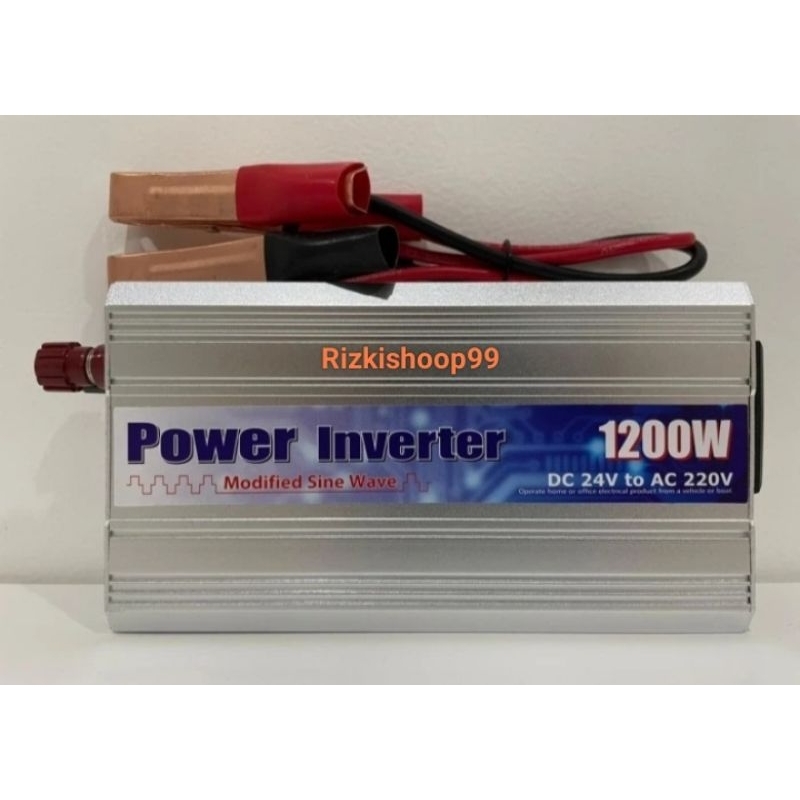 Power Inverter DC 1200 Watt 24V / Inverter 1200 Watt  DC 24V To AC 220V