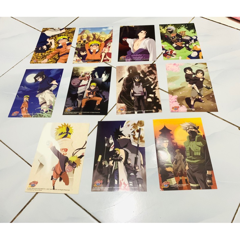 Postcard Official Naruto Shippuden