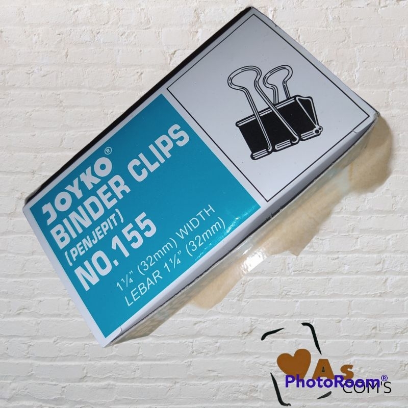 

Joyko - Binder Clips / Penjepit No.155