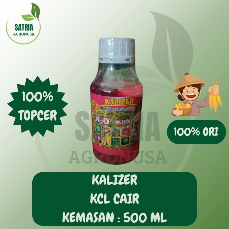 KCL CAIR KALIZER 500 ML / KALIUM TINGGI - UMBI, BUNGA, DAN BUAH