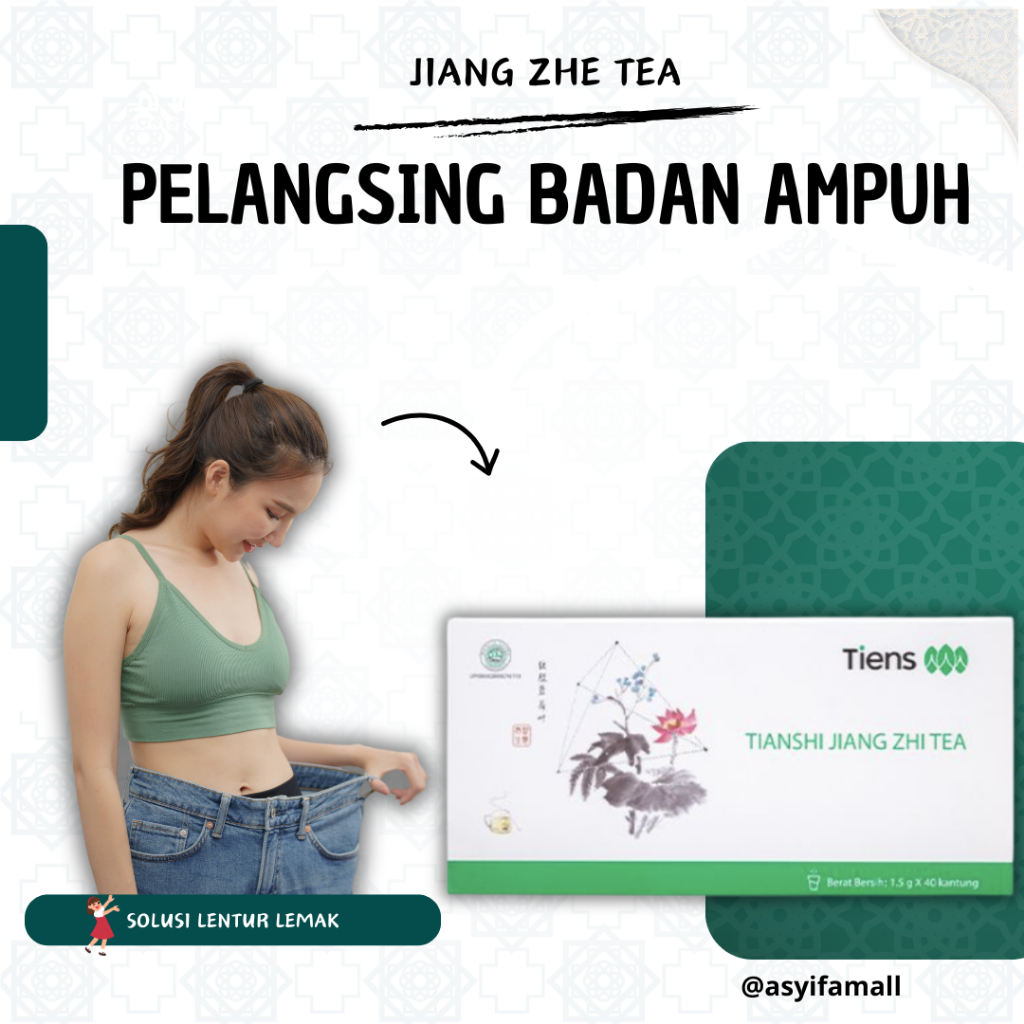 

Pelangsing Badan Tiens Jiang Zhi Tea Teh Pelangsing Detox Diet Detoks Tianshi Terbaik Dunia Original