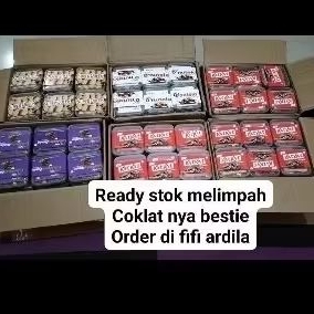 

Paket reseler coklat Isi 10 box macam2 coklat homeade