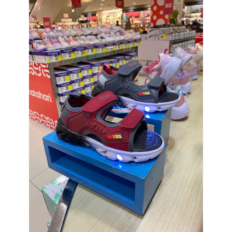 FLADEO KIDS ‼️ sepatu sandal anak laki laki comfort ringan lampu