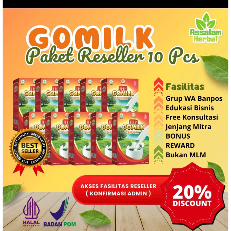 

10 Paket Reseller Gomil