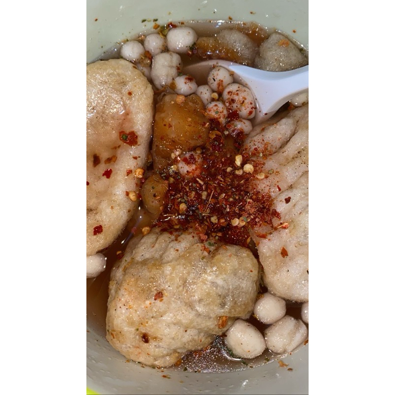 

cuanki instan | topping baso aci instan