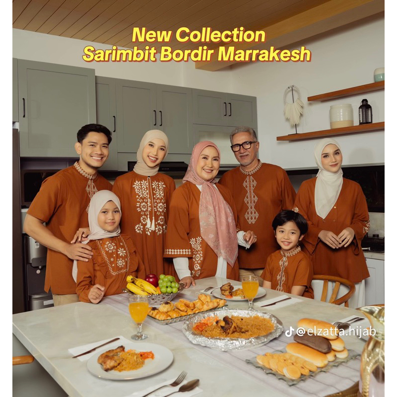 Sarimbit bordir marrakesh elzatta sarimbit elzatta