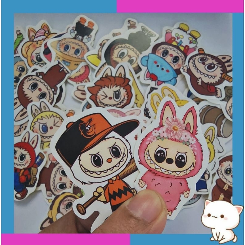 

Stiker labubu isi 40pcs