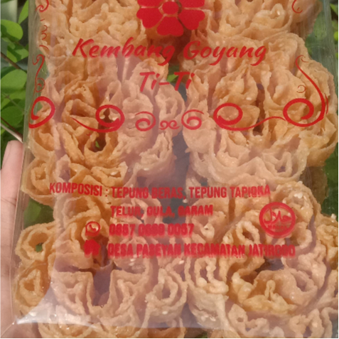 

Kue Kembang Goyang Wijen Renyah 250gr