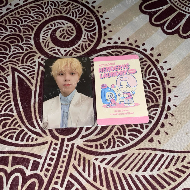 PHOTCARD NCT2020 WAYV HENDERY COLLECTING YEARBOOK CCOMAZ