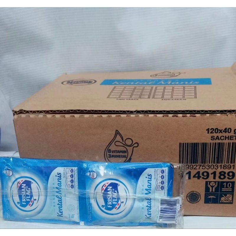 

Susu Frisian Flag Kental Manis 38Gr 1 Pack (6pcs)