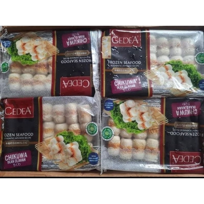 

Cedea Chikuwa 500 gr | Cedea Chikuwa seafood 500 gr