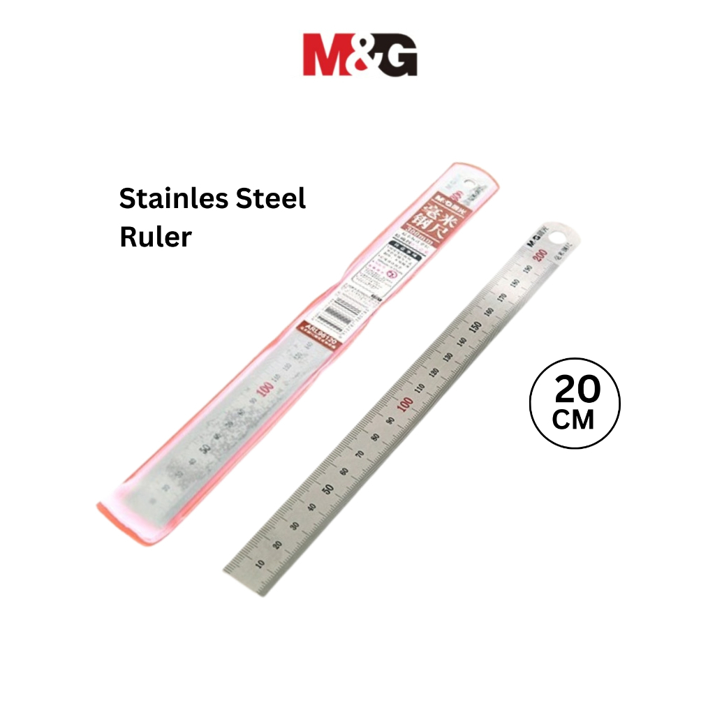 

PENGGARIS BESI 20CM M&G/PENGGARIS BESI M&G