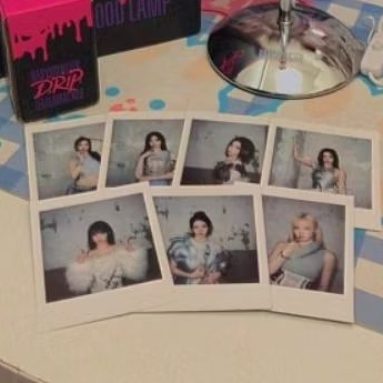 Baby monster official polaroid mood lamp
