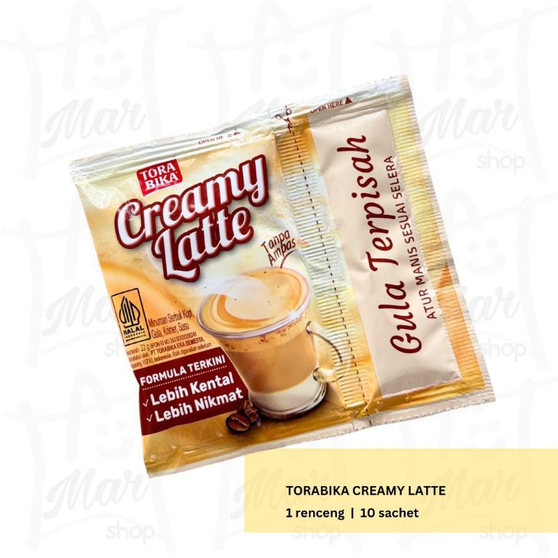 

Tora Bika Creamy Latte 25 Gram 10 Sachet Kopi Tora Bjka Creamy Latte 1 Renteng Marshopjkt