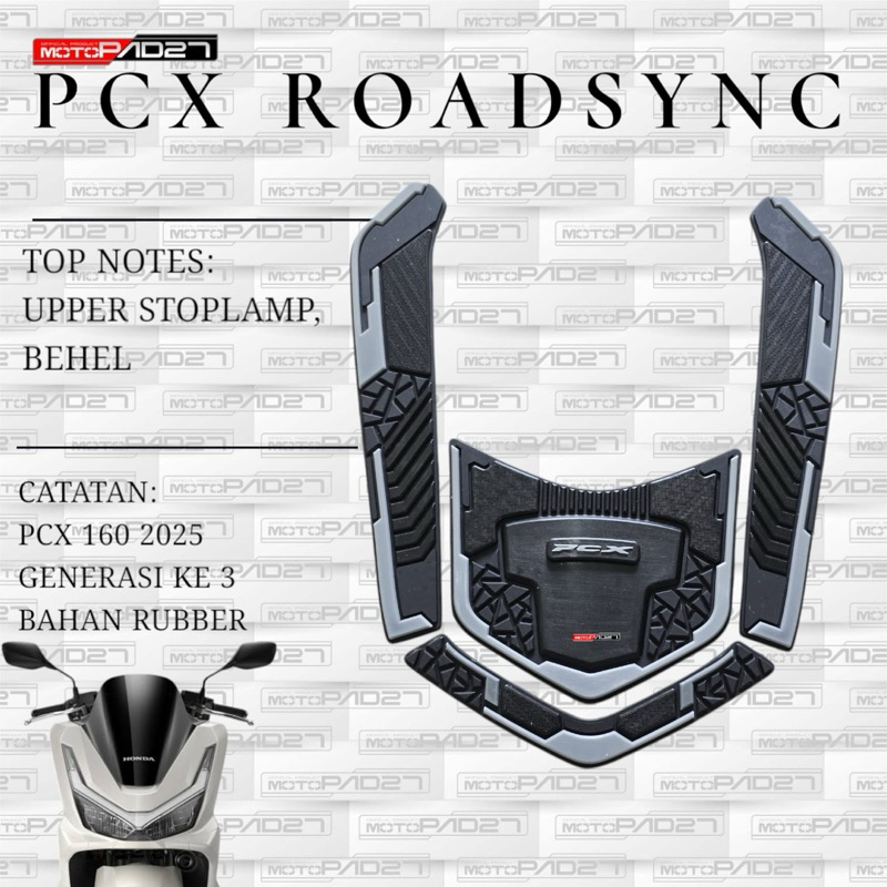 Mini_Miki_ Motopad27 Cover Behel Motor Honda Pcx 160 Roadsync Abs Cbs 2021 2022 2023 2024 2025.
